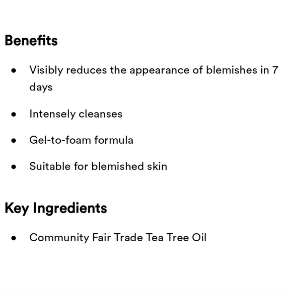 THE BODY SHOP TEA TREE SKIN CLEARING FACIAL WASH. - Picture 4 of 5